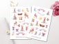 Preview: Reindeer Sticker Set